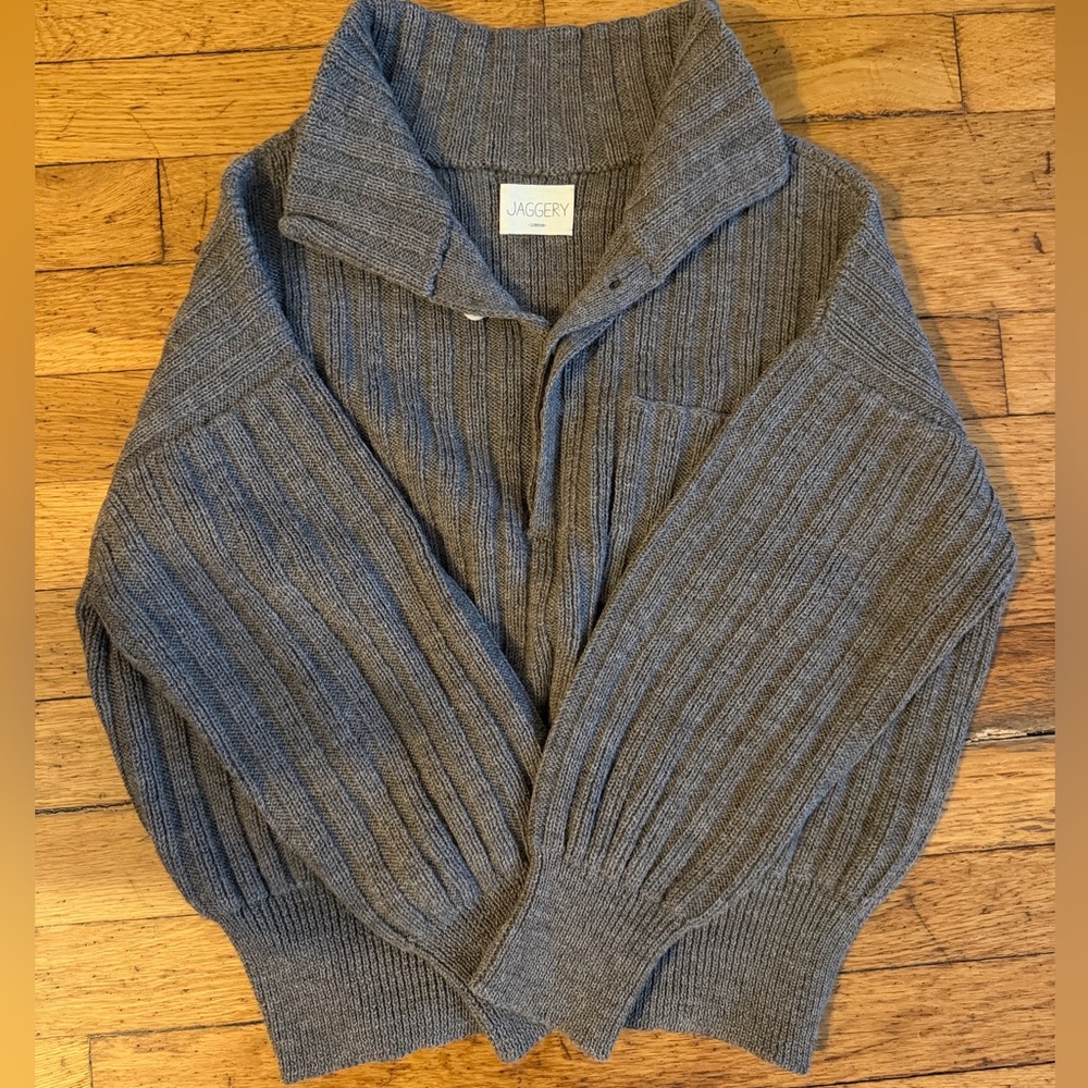 Jaggery lenny rib jumper